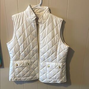 St. John’s Bay Quilted Cream Vest